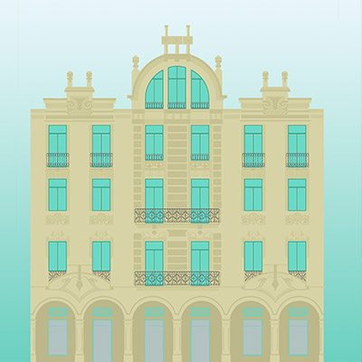 flat building 